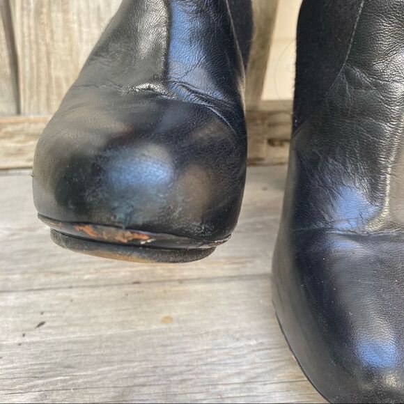 Balenciaga tall wool black boots size EU 36 - Picture 15 of 16